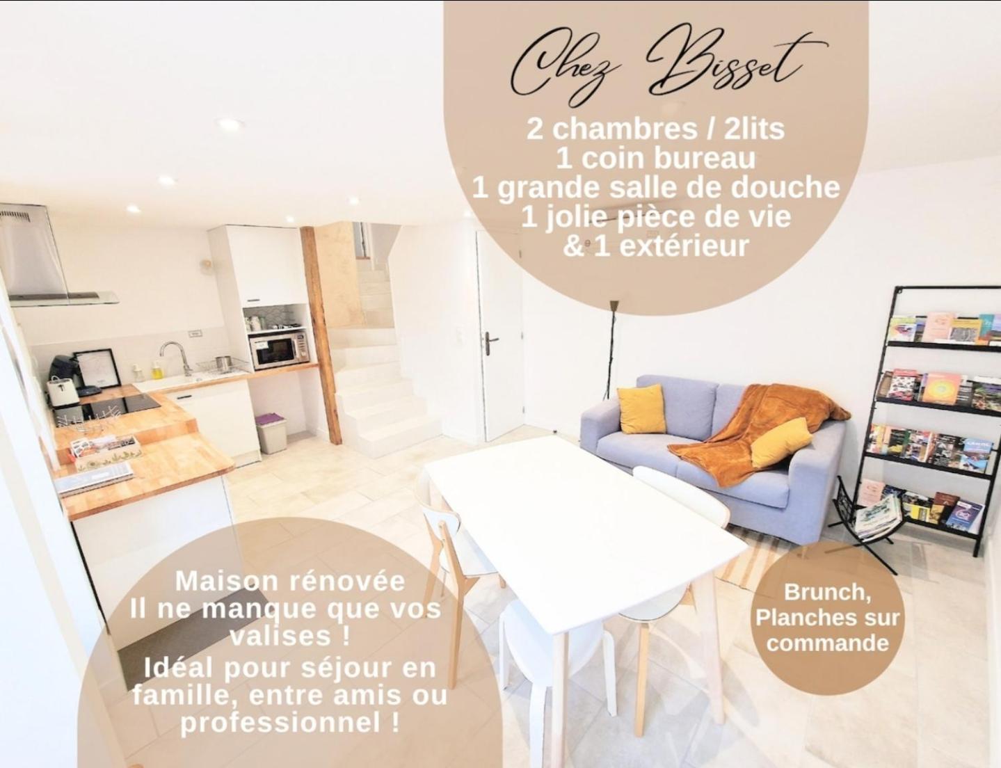 Gite Chez Bisset_2Chambres 4Personnes Lezoux Esterno foto